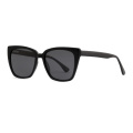 Vente chaude surdimensionnée Cat Eye Light Acetate Sunglasses