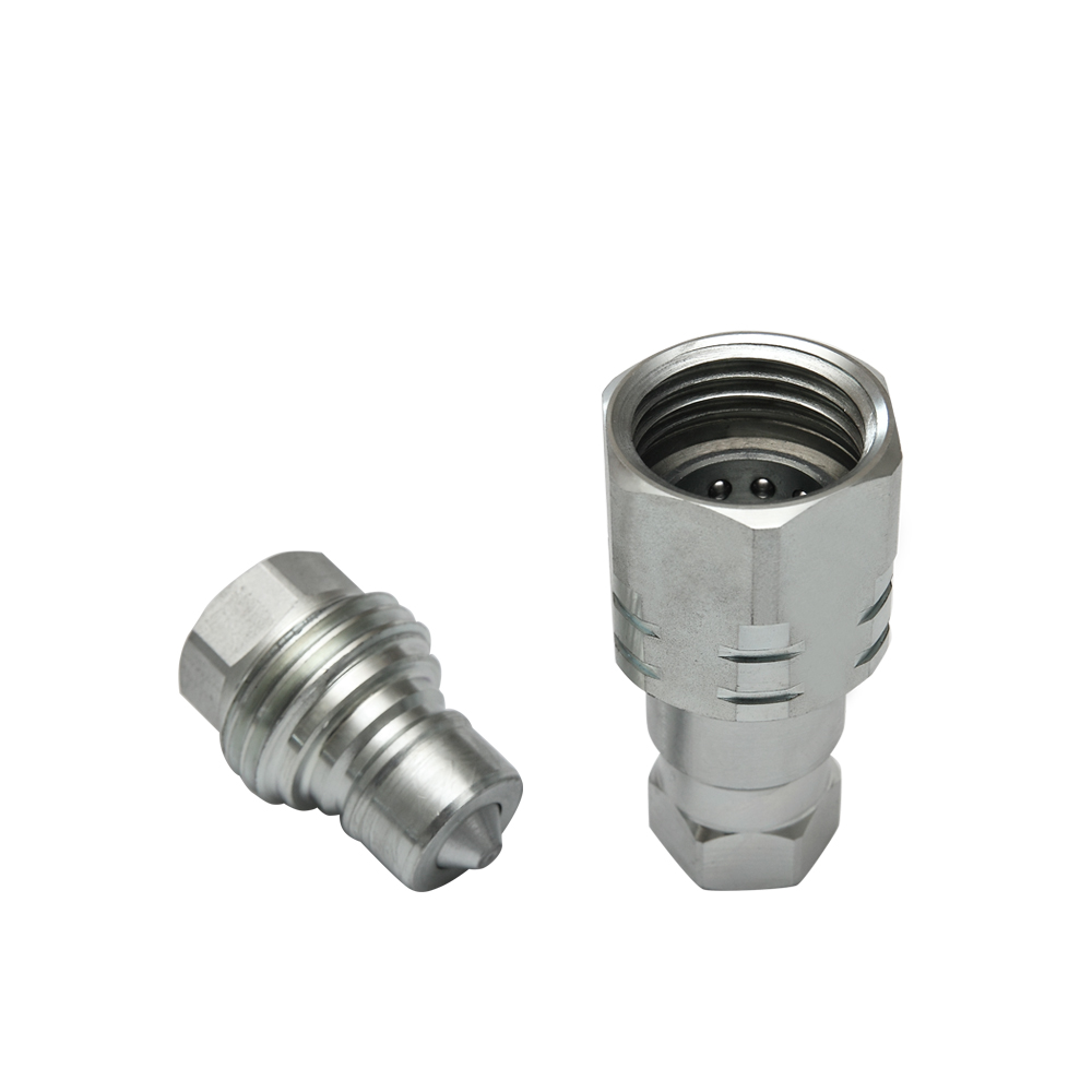 New Condition Thread Locked Type Steel Hydraulic Quick Coupler For ...