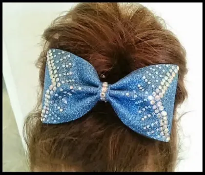 Arrow Heat Press Rhinestone Cheer Bow Arrow Transfer