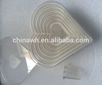 8PCS Heart Shape Cake Molds Fondant Decorating Cookie Cutter