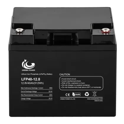 12V 40Ah Lithium LiFePO4 Deep Cycle Rechargeable Battery