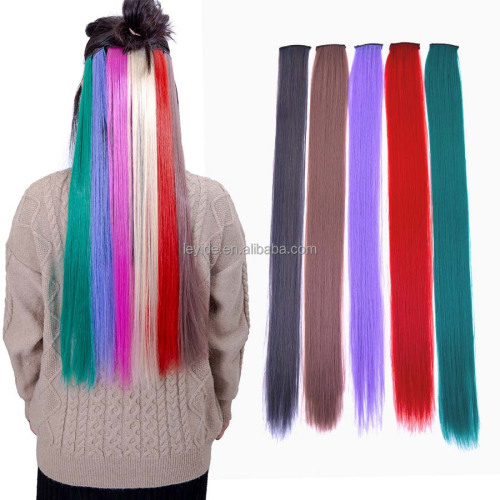 Braiding Hair Synthetic Heat Fiber Braid Pure Color 100 cm Jumbo Braid Hair  Extensions Pink Brown Women Girl Colorful Rainbow
