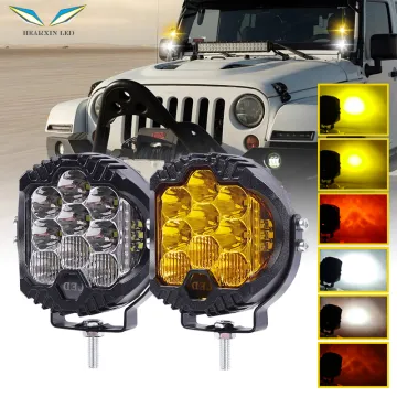 HearxinLED 3inch Super Bright LED Work Light for Jeep, Truck, SUV