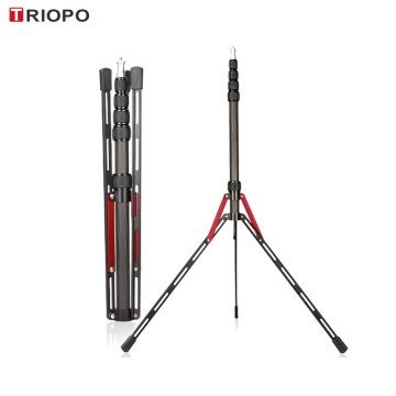 Triopo SL255 Camera -statief van koolstofvezelcamera voor professionele fotografie