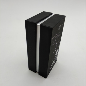 Luxury Lipstick Lid Off Box With Silver Stamping