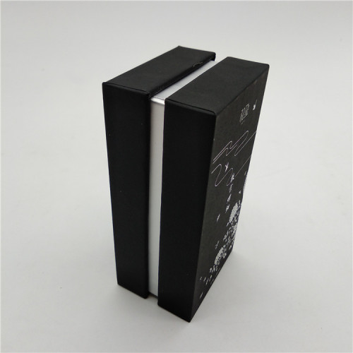 Luxury Lipstick Lid Off Box With Silver Stamping
