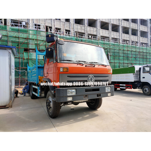 DONGFENG 4X4 190HP Colorful Cargo Truck Mounted Crane