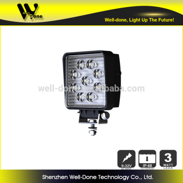 27W LED truck light, LED WORK LIGHT, offroad led light, Automobile led light, ATV led light,Mining led light, LED farming light