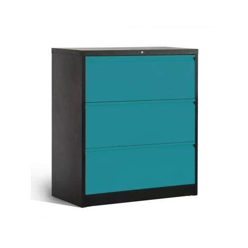 Hot Sale 3 Drawer Steel Lateral Filing Cabinet