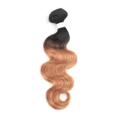 Unprocessed 100% Human Ombre Hair Braiding Hair,Raw Brazilian Lily Human Hair Weave,Brazilian Hair Grade 9A