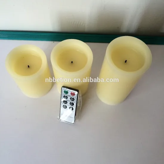 led candles l 3pcs led candles with remote control black cotton wick candles with timer flameless flickering candles set