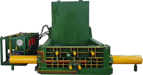 Scrap Metals Ferrous And Non-ferrous Parts Recycling Baler