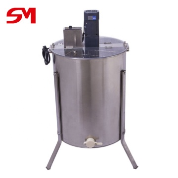 Stainless Steel 20 Frame Honey Extractor with 4 Frame Making Machine - Manual