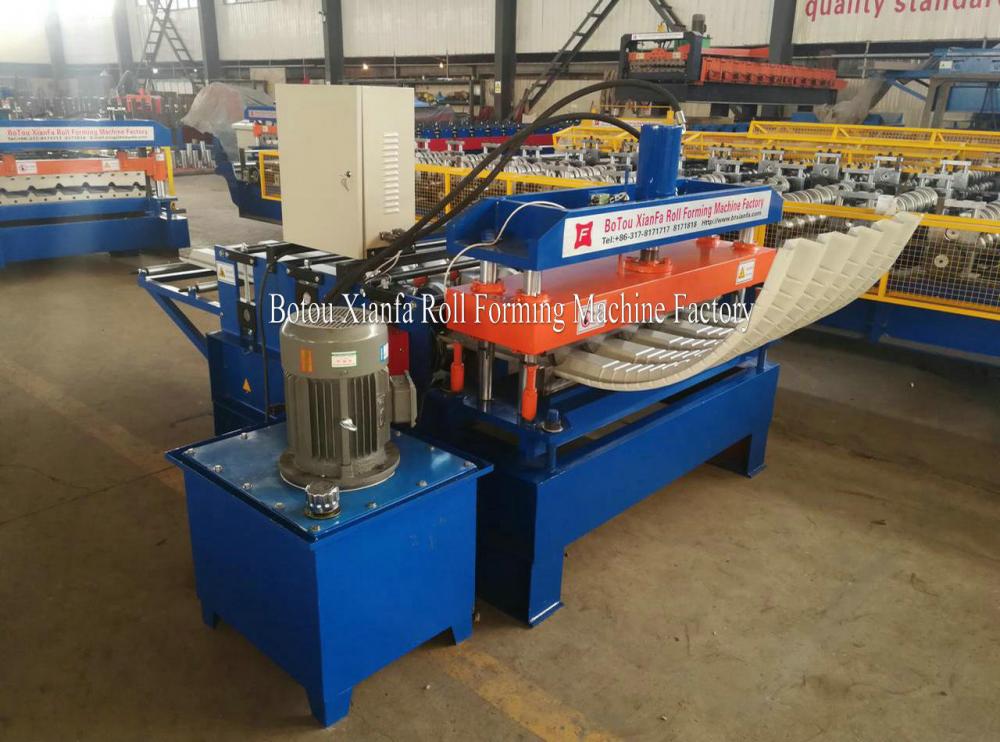 Galvanized Steel Trapezoid Sheet Arch Machine