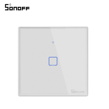 SONOFF TX T2 UK Smart Wall Touch Light Switch - RF/WiFi, e-WeLink App & Alexa Compatible