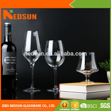 Hot sales glass wine cup with clear
