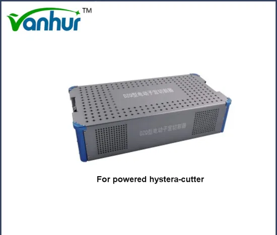 Basic Medical Sterilization Case for Powered Hystera-Cutter