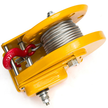 2600LBS portable hand operated winch manual hand winch