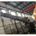 23kn Solas Life Raft Hidráulico Single Arm Davit