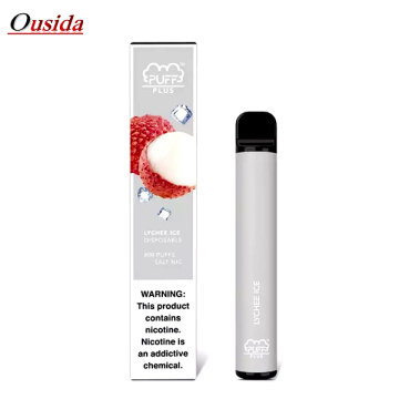 Electronic cigarette pod puff Plus 800 puffs