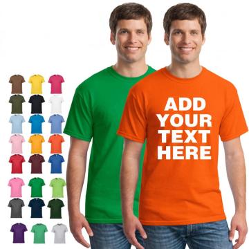 Wholesale high quality men's blank t-shirts customization