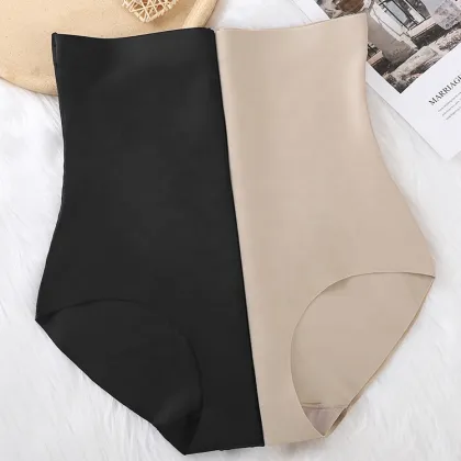 Women's High-Waisted Spandex Body Shaper Bodysuit