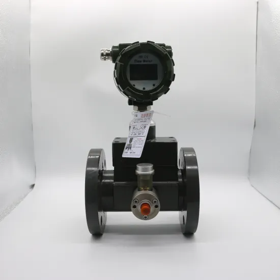 Low Cost Gas Flow Meter Turbine Flange Type