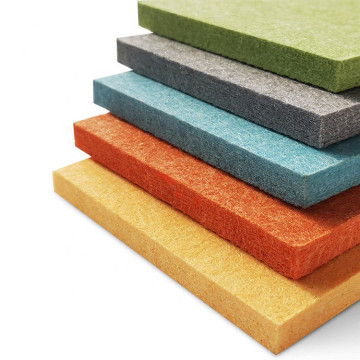 9mm Recycled Polyester Fiber Pet Felt Soundproof Acoustic Panel for Wall & Ceiling Decoration
