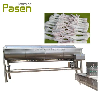 Chicken Paw Washing Machine for Sale - Duck Paws Cleaning Machinery