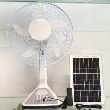 CE FCC Certifié Certification de refroidissement de refroidissement solaire de 16 pouces avec panneau lumineux avec panneau lumineux