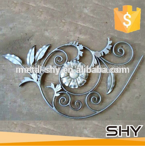 wrought iron decorations for fence