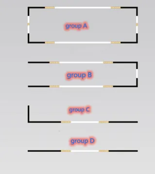 frosted black magnetic track light rail