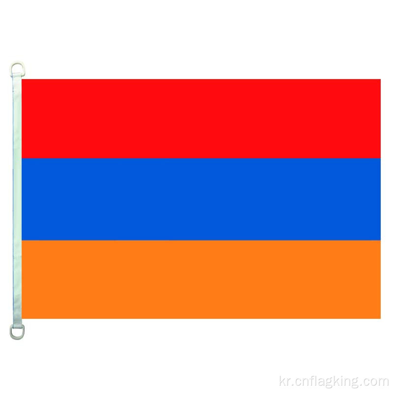 100% 폴리스터 90*150CM 아르메니아 배너 아르메니아 깃발