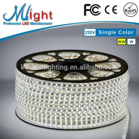 Mlight 3rd Generation Flexible LED Strip Lights IP65 SMD 5050 White 110V/220V LED Tube