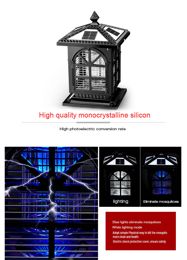 solar mosquito killer lamp