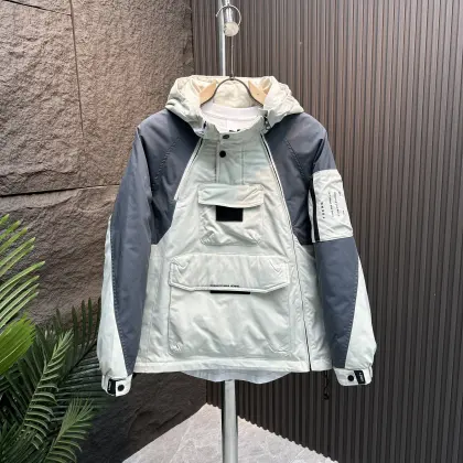 Trendy Korean Short Fitting Men's Down Jacket
