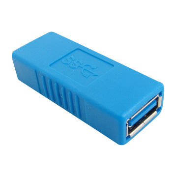 Type A Male to Male USB Adapter with FCC, CE and RoHS Marks