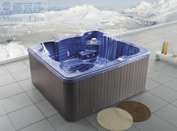 Monalisa Freestanding Combo (air jets & whirlpool) Massage Bathtub (M-3315)