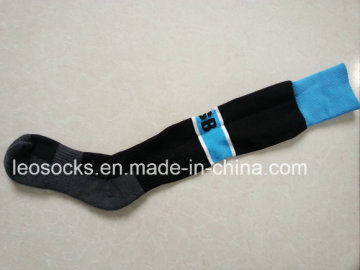 Nylong Football Socks with Cushion on Foot (DL-SC-01)