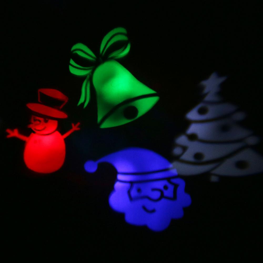 LED Landscape Projector Lamp Christmas Moving Spotlight