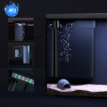 Tangki ikan akuarium mini yang elegan untuk meja