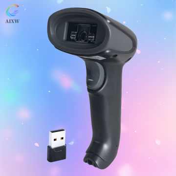 中国メーカーAIXW素敵な品質2Dワイヤレス充電式QRコードスキャナーAMZ