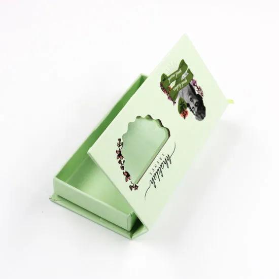 Luxury Colorful Elegant Eyelash Cosmetic Packaging Paper Box