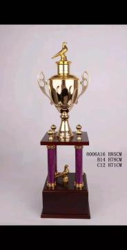 Metal trophy
