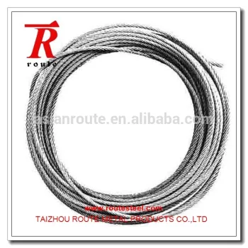 0.5mm stainless steel wire rope is highest strength for balustrade