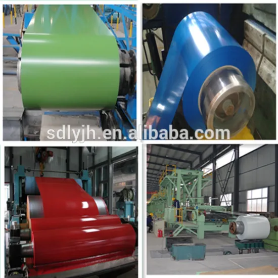 color coated PE PVDF prepainted aluminum alloy sheet coil
