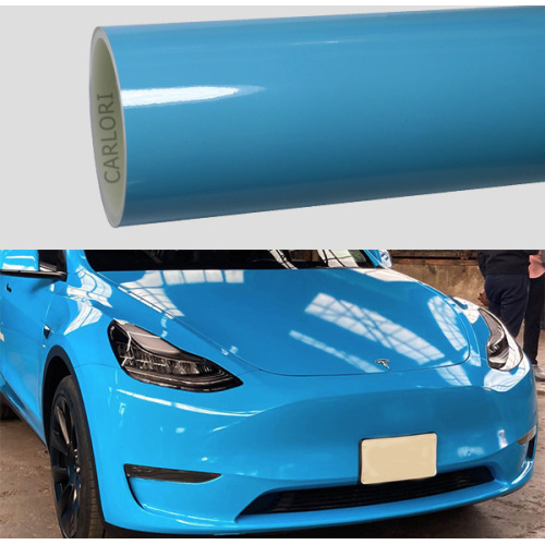 Super Gloss Sky Blue Wrap винил