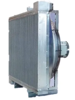 Funke Air Compressor Aluminum Plat-Bar Water Cooler