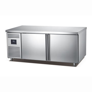 High Quality Stainless Steel Work Table with Refrigerator/Fridge and Freezer