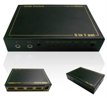 5X1 HDMI Switcher with IR (YL0501M)
